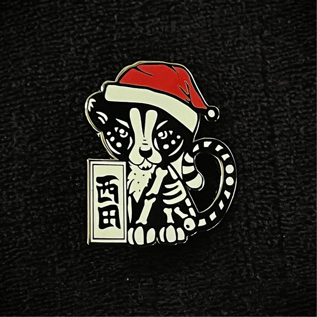 *NEW* The Ghost of Christmas Cheetah Pin